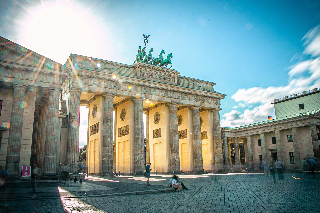 Porte de Brandenburg à Berlin