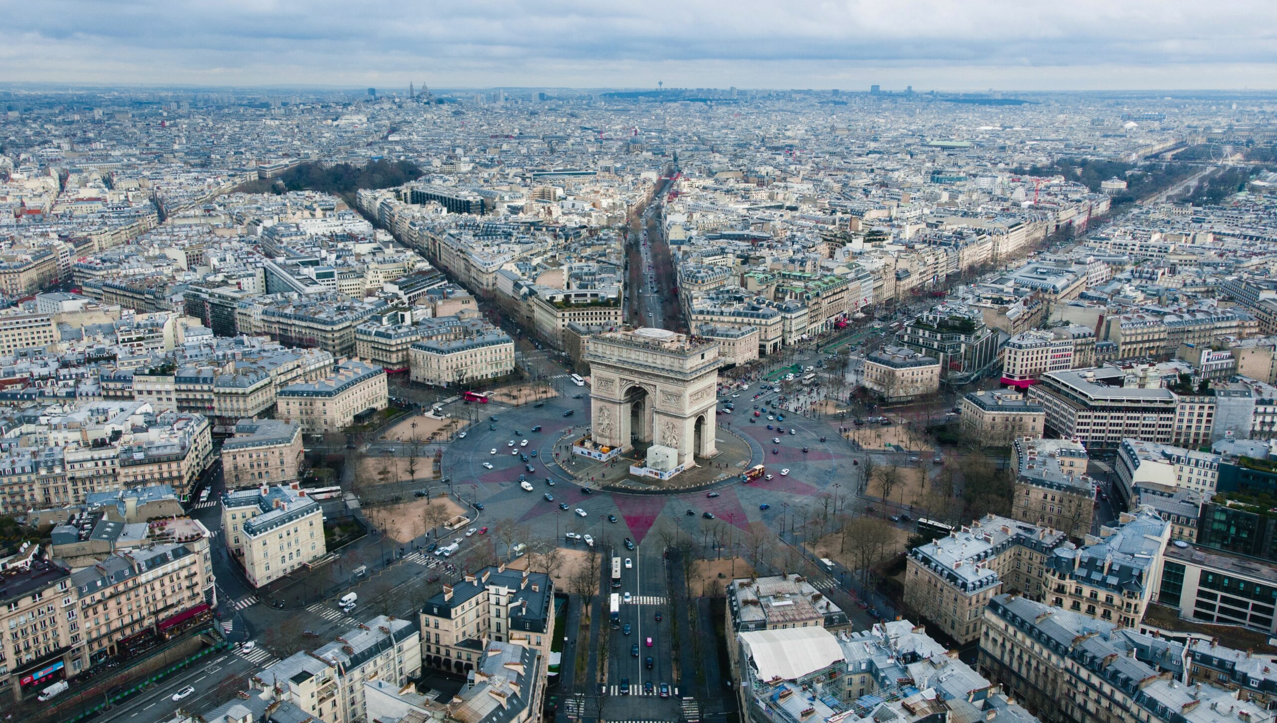 Rond-point de l'étoile à Paris